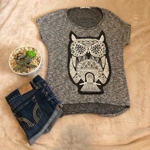 [Blu Planet] Owl Tee